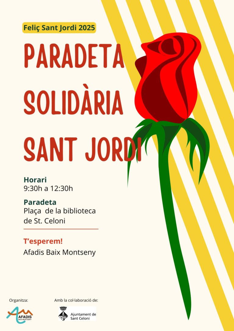 Més informació sobre l'article Paradeta de Sant Jordi 2025