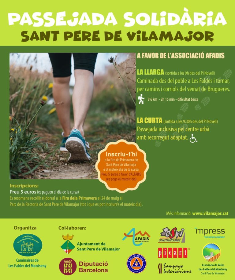 Més informació sobre l'article Passejada Solidària Sant Pere de Vilamajor